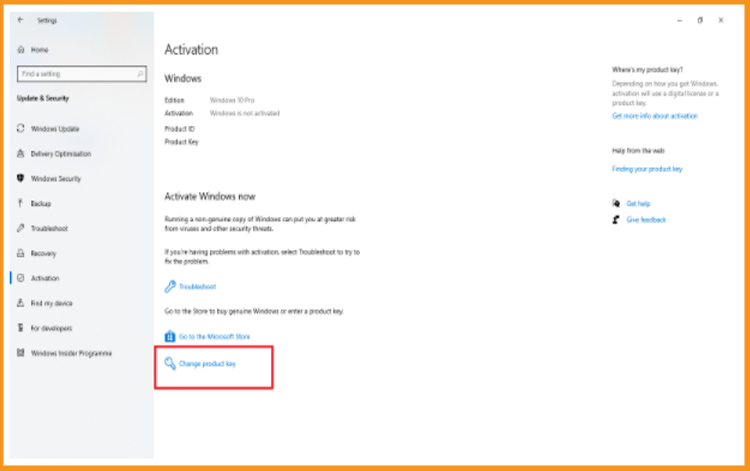 Activez Windows 10
