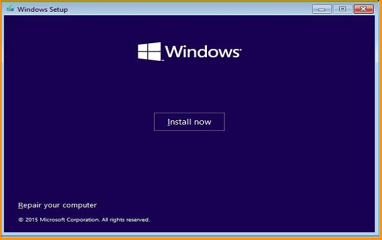 Installer Windows 10