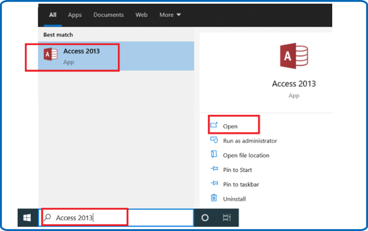 Activer Access 2013