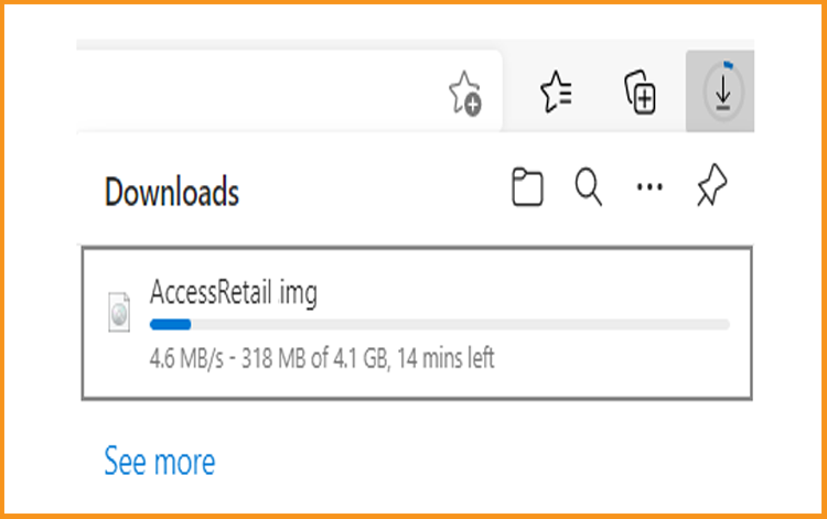 access installed software download