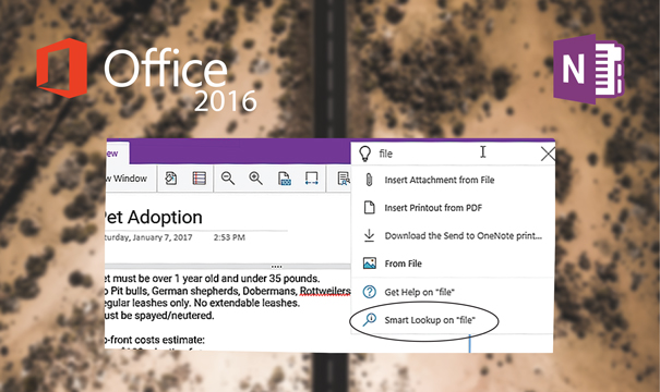 how to print to onenote 2016 on mac
