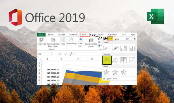 Check out the Excel 2019 3D models