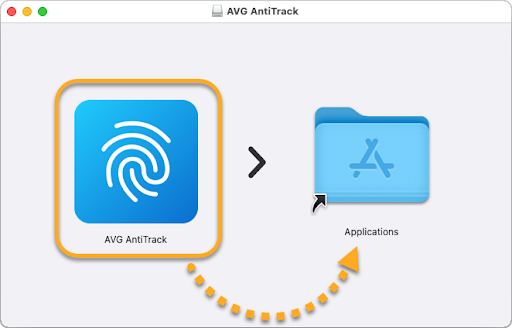 AVG AntiTrack sur macOS