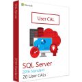SQL Server Standard 2016 - 20 User CALs SQL Server Standard 2016 - 20 User CALs