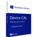 Windows Server 2012 R2 - 5 Device CALs Windows Server 2012 R2 - 5 Device CALs