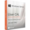 Windows Server 2008 R2 RDS - 20 User CALs Windows Server 2008 R2 RDS - 20 User CALs