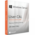 Windows Server 2008 RDS - 20 User CALs Windows Server 2008 RDS - 20 User CALs