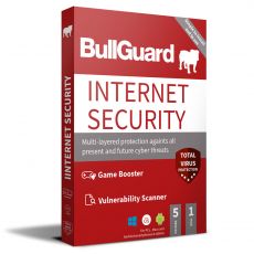 BullGuard Internet Security 2022-2023, Runtime: 1 Year, Device: 5 Device, image 