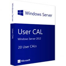 Windows Server 2012 - 20  User CALs, Client Access Licenses: 20 CALs, image 