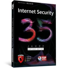 G Data Internet Security Birthday Edition 2025-2026, Runtime: 1 an, Appareils: 5 Appareils, image 