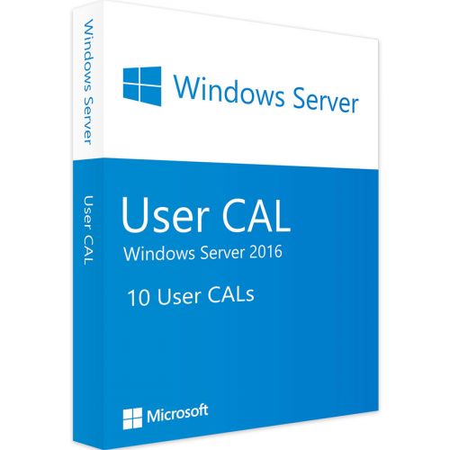 Windows Server 2016 - 10 User CALs