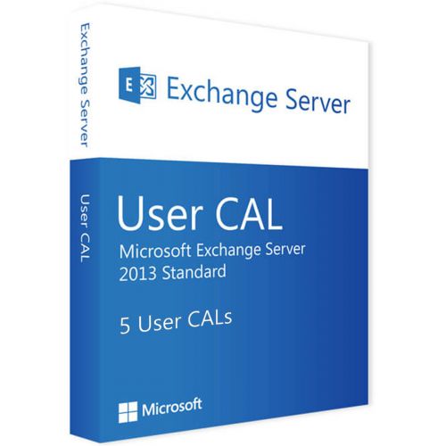 Exchange Server 2013 Standard - 5 User CALs Exchange Server 2013 Standard - 5 User CALs