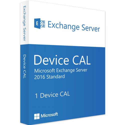 Exchange Server 2016 Standard - Device CALs Exchange Server 2016 Standard - Device CALs