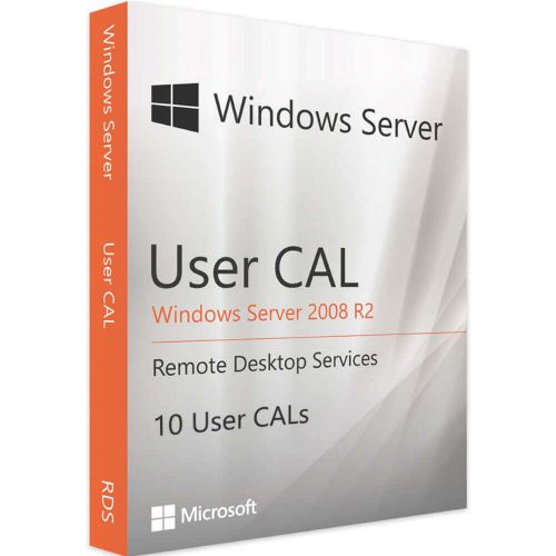 Windows Server 2008 R2 RDS - 10 User CALs Windows Server 2008 R2 RDS - 10 User CALs