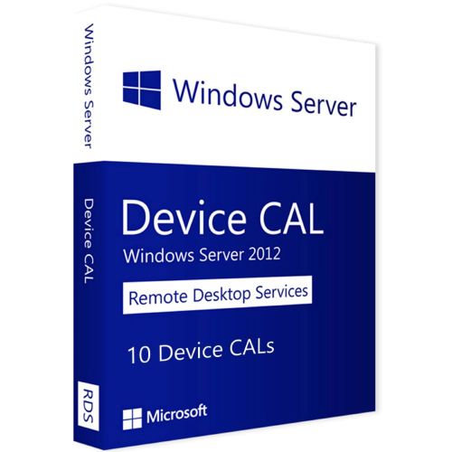 Windows Server 2012 RDS - 10 Device CALs Windows Server 2012 RDS - 10 Device CALs
