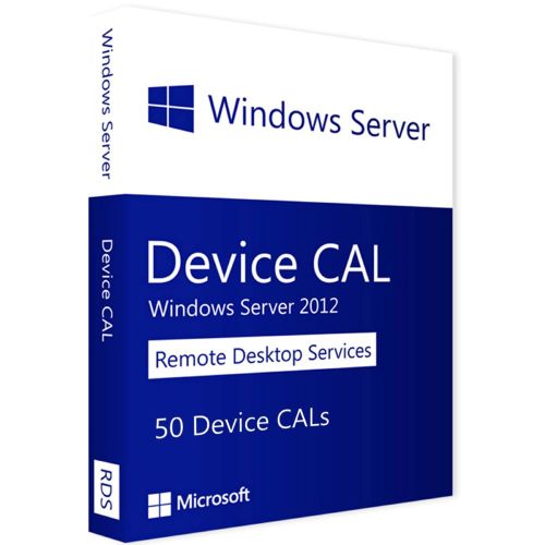 Windows Server 2012 RDS - 50 Device CALs Windows Server 2012 RDS - 50 Device CALs