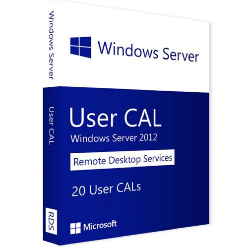 Windows Server 2012 RDS - 20 User CALs Windows Server 2012 RDS - 20 User CALs