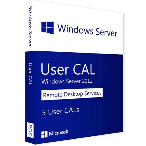 Windows Server 2012 RDS - 5 User CALs Windows Server 2012 RDS - 5 User CALs