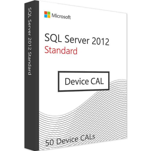 SQL Server 2012 Standard - 50 Device CALs SQL Server 2012 Standard - 50 Device CALs