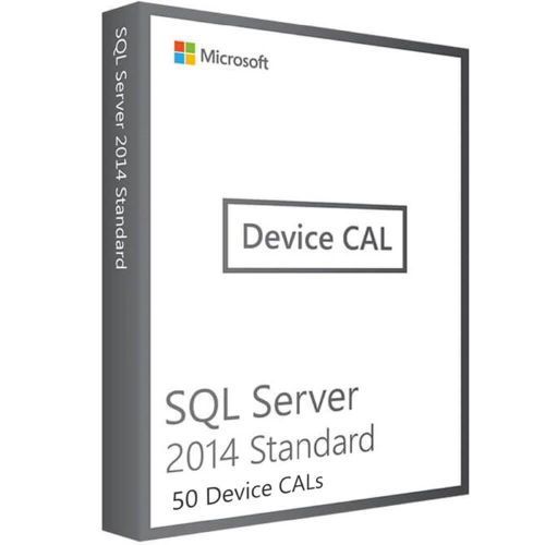 SQL Server 2014 Standard - 50 Device CALs SQL Server 2014 Standard - 50 Device CALs