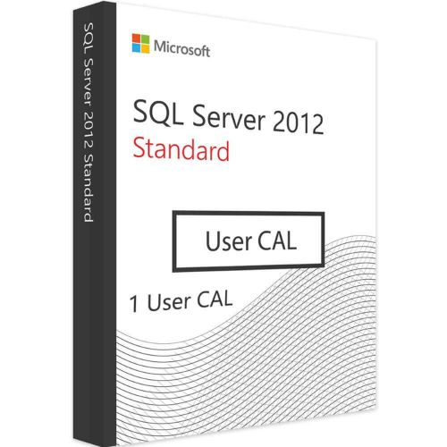 SQL Server 2012 Standard - User Cals SQL Server 2012 Standard - User Cals
