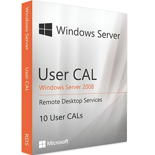 Windows Server 2008 RDS - 10 User CALs