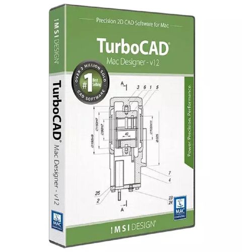 TurboCAD Mac Designer 2D V12