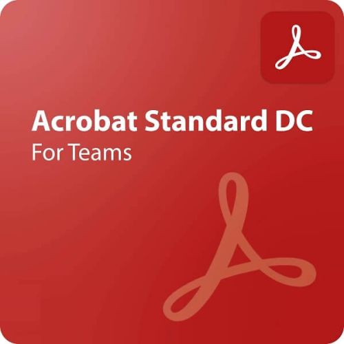 Acrobat Standard DC for Teams, Runtime: 1 Year, Users: 30 Users, image 