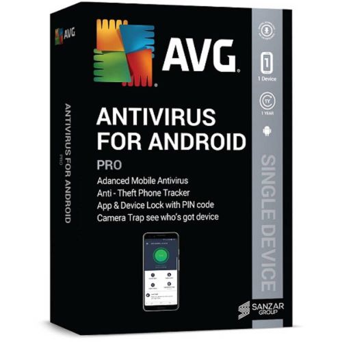 AVG AntiVirus Pro pour Android 2025-2026, Runtime: 1 an, Appareils: 1 Appareil , image 