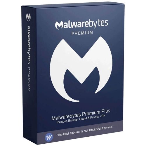 Malwarebytes Premium Plus Includes Browser Guard & Privacy VPN 2025-2026, Runtime: 1 an, Appareils: 2 Appareils, image 