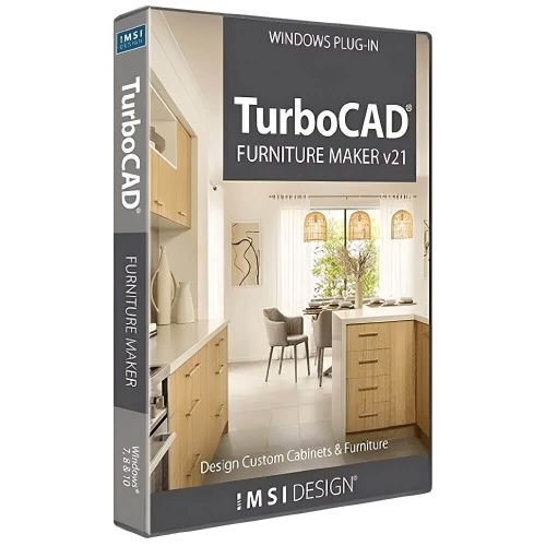 TurboCAD Furniture Maker v21, image 